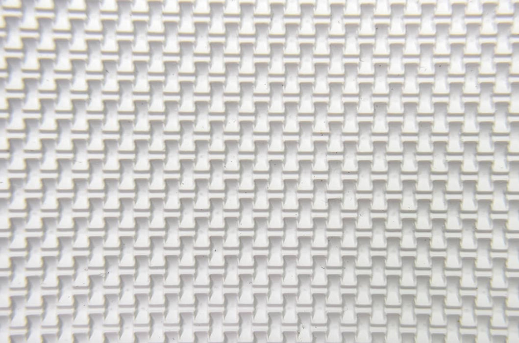 2 Ply Poly 60 White Nitrile Pebbletop