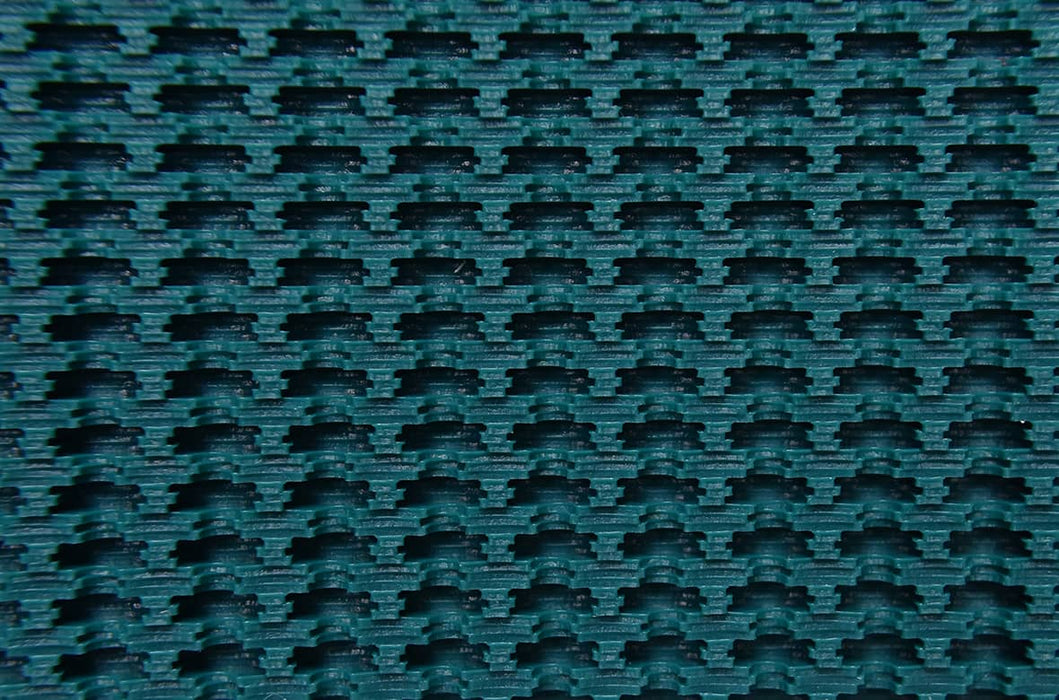 2 Ply Poly CR57 Petrol Green PVC RT x Bare