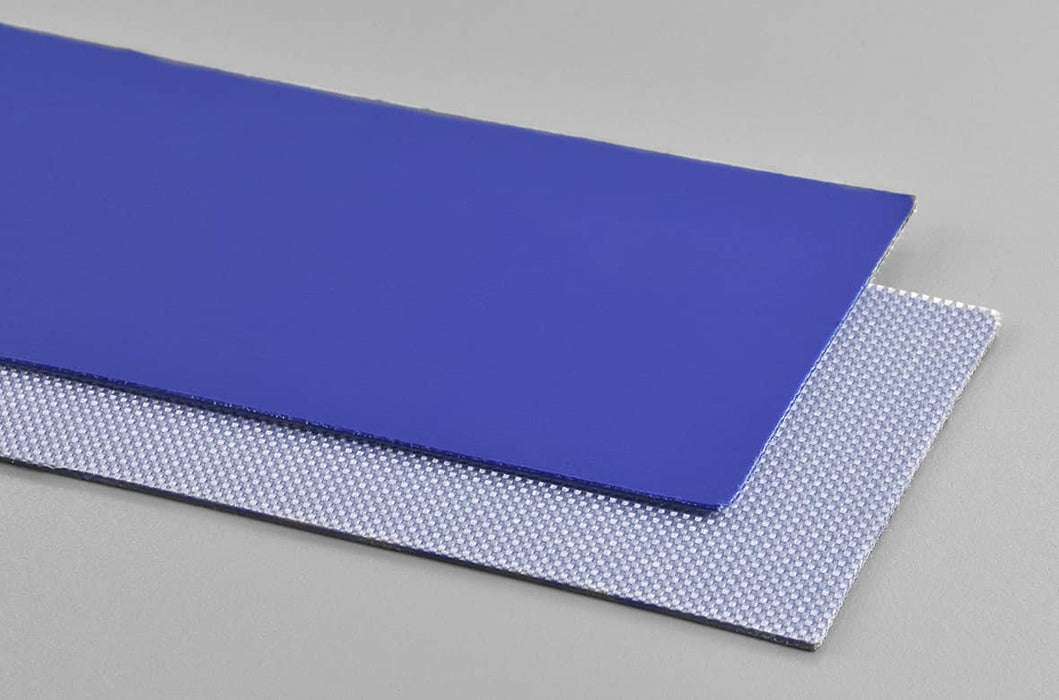 2 Ply Poly CR28 Blue PU Matte x Bare AS FDA HT
