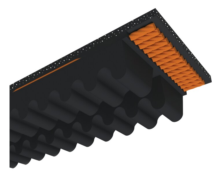 D&D PowerDrive 6/BX52 Banded V-Belt
