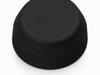 FYH D08PLBLK Closed Black Plastic Cover - cover