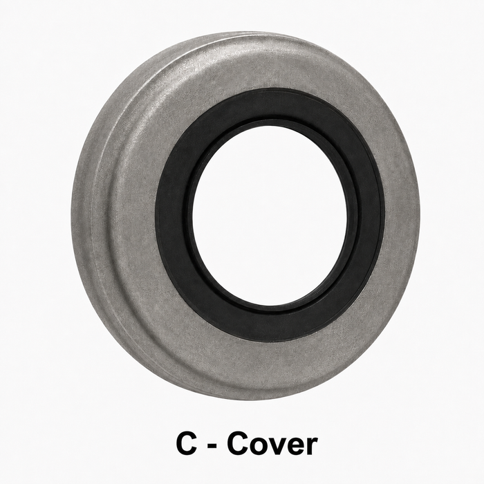 C0945STN - 45MM OPEN COVER PRESSED