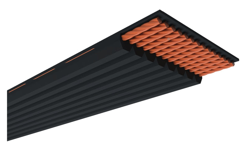 D&D PowerDrive 330J10 V-Ribbed Belt