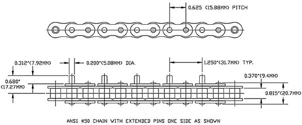 Driver Pad (ALR) & Driver Pad Chain