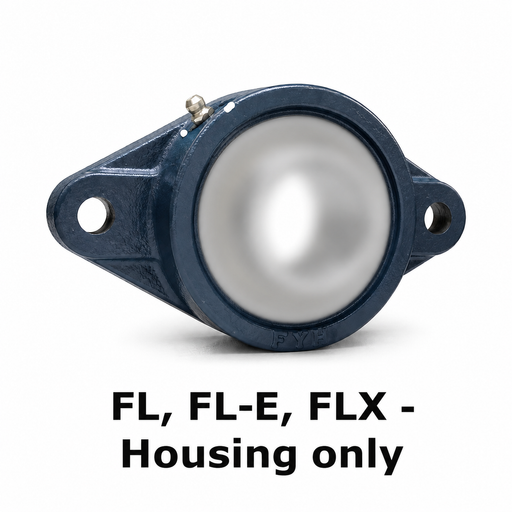 FYH FL203J Fl203 2-Bolt 2-Bolt Flange Housing with 12MM Bolt - housing
