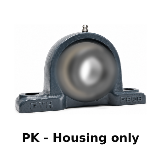FYH PK208B13 Pillow Block Housing *zerk 45 Deg Right - housing
