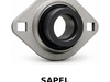 FYH SARFL203FP7 17MM Eccentric Lock 2-Bolt P-steel Cyc OD