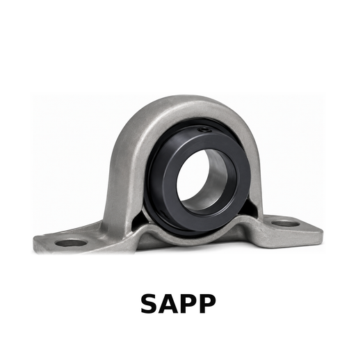 FYH SARPP20620FP7 1 1/4 Concentric Lock P/b Rubber Coated