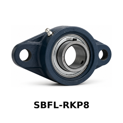 FYH SBFL208JKG5 40MM Normal Duty Set Screw Unit - In J In Housing