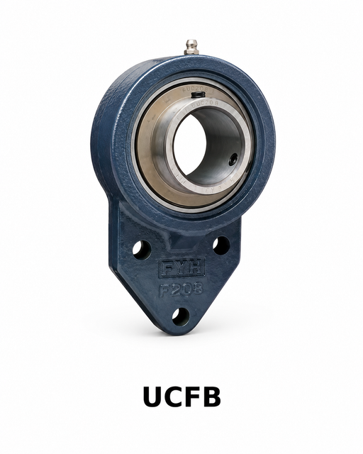 FYH UCFB20620S6Y3 1-1/4s 3-Bolt 2-Bolt Flange Ceramic Ball Unit