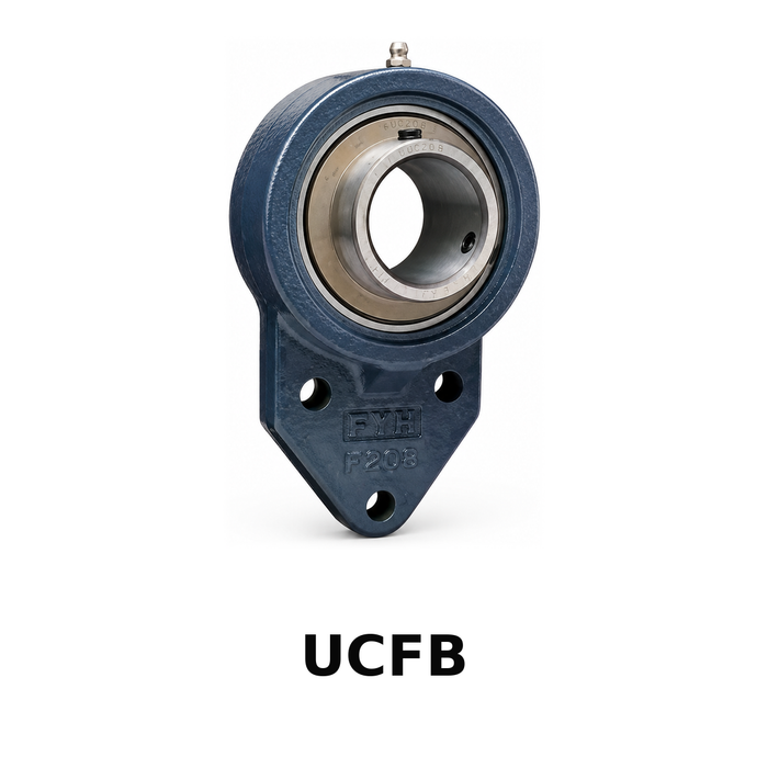 FYH NAFBU20516 1" Normal Duty Concentric Lock 3-Bolt Flange