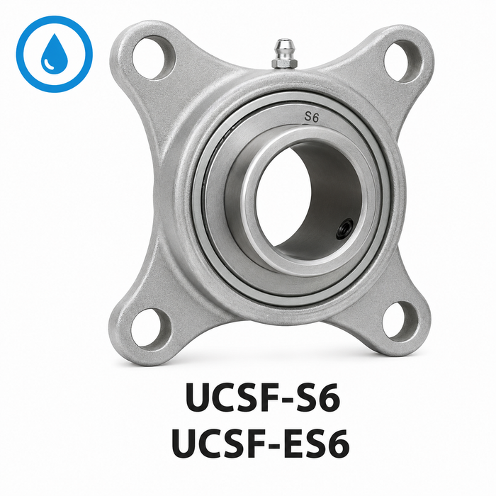 FYH UCSF206NDS6Y3H1 30 MM Stain Steel 4-Bolt 2-Bolt Flange with