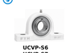 FYH UCP20516S7PL 1in Pillow Block Chrome Insert & Plastic