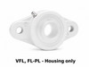 FYH FL208PLBLK Fl208e Black Plastic Housing - housing
