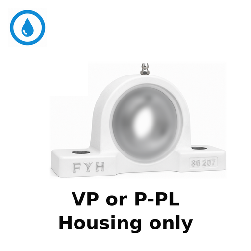 FYH P204PL P204 White Plastic Housing - housing