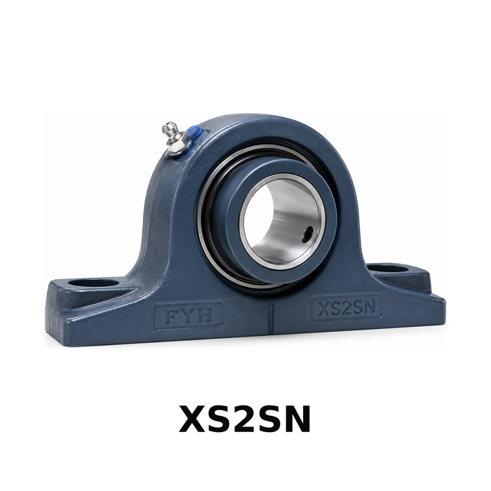 FYH XDS2SN42064 4" 2-Bolt Sn Pillow Block Spherical Roller Bearing Double Lock