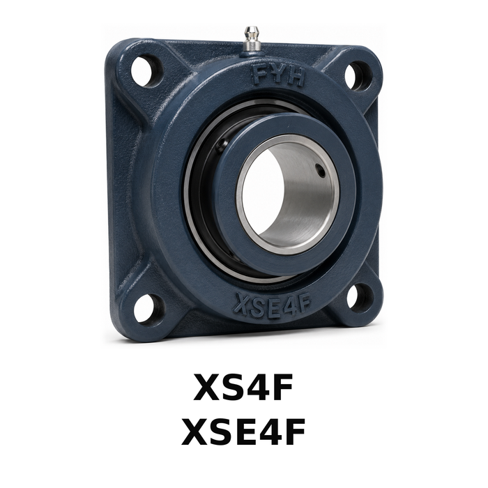 FYH XS4F40824 1-1/2" 4-Bolt 2-Bolt Flange Spherical Roller