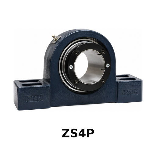 FYH ZS4P42064 4" 4-Bolt Pillow Block Spherical Roller Bearing Z-lock
